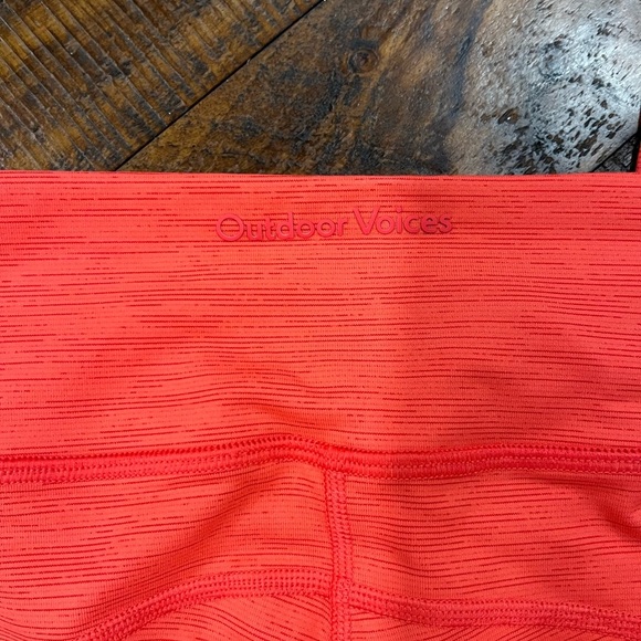 Outdoor Voices coral Leggings High-Waisted Seamless - Picture 4 of 4